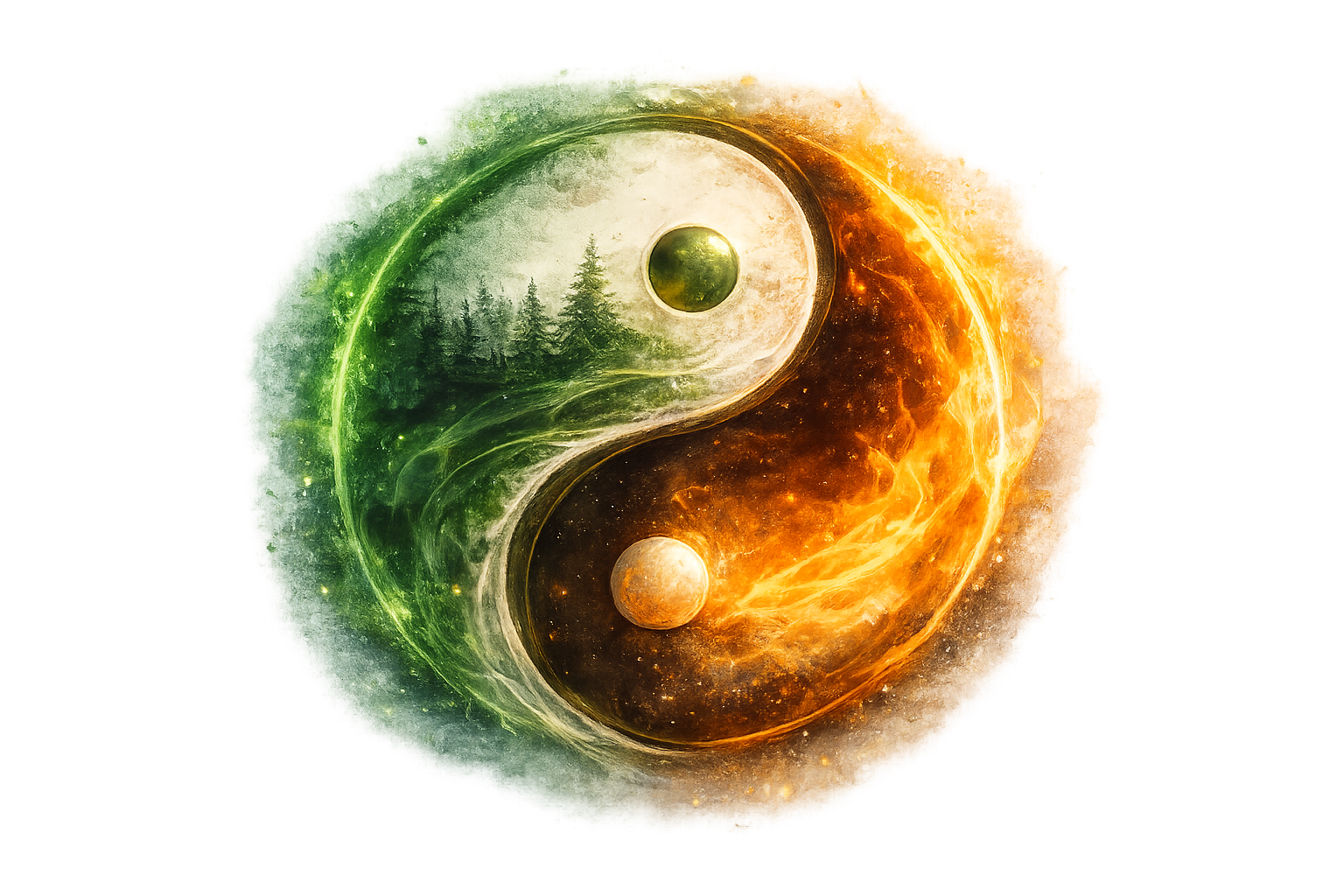 Yin Yang — Balance of effort and ease