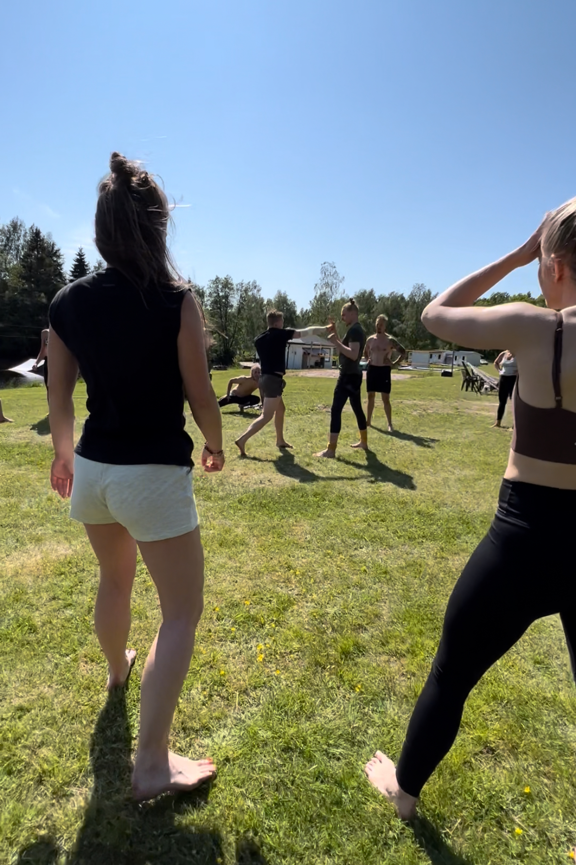 Outdoor training circle